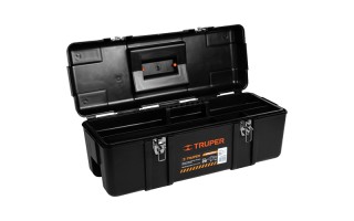 Caja de Herramientas Truper 19882 26" Plástico Negro Caja de Herramientas Truper 19882 26" Plástico Negro