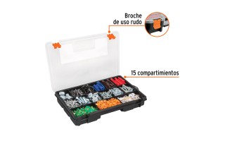 Organizador Truper 19896 11" y 15 comp. Organizador Truper 19896 11" y 15 comp.