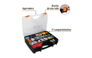 Organizador Truper 19939 17" y 17 comp. Organizador Truper 19939 17" y 17 comp.