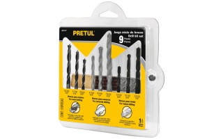 Mechas p/ Metal Concreto Madera Pretul 20704 9pzs Mechas p/ Metal Concreto Madera Pretul 20704 9pzs