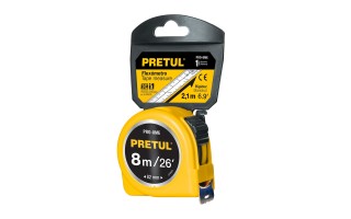 Cinta Metrica Pretul 21603 8m Amarillo Cinta Metrica Pretul 21603 8m Amarillo