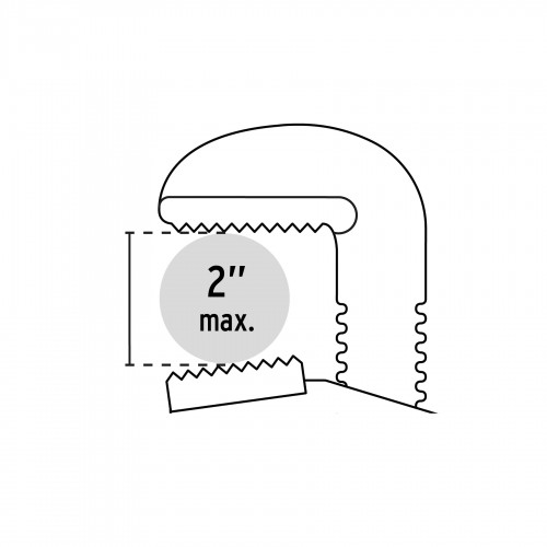 Llave para Caño tipo Americano Pretul 22014 18'' 2'' 51mm