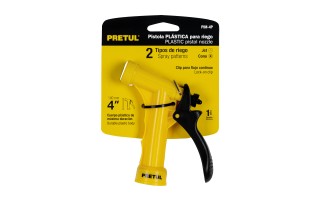 Pistola para Riego Pretul 22753 Plastico 4" Pistola para Riego Pretul 22753 Plastico 4"