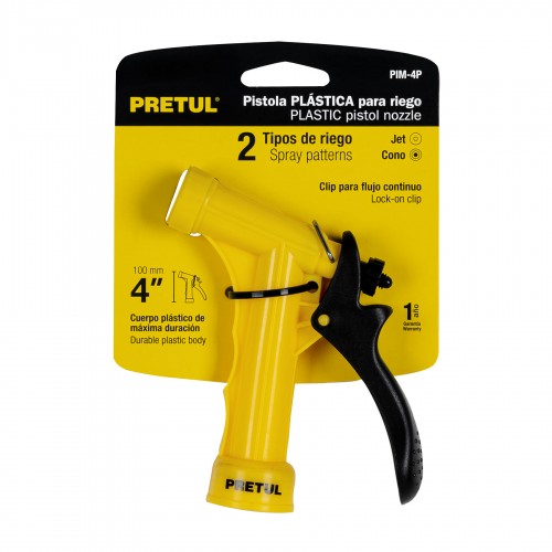 Pistola para Riego Pretul 22753 Plastico 4"