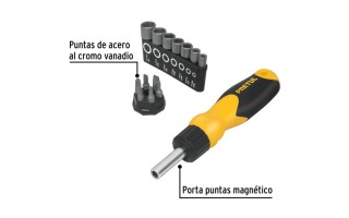 Destornillador Cricket Pretul 22974 13pzs Destornillador Cricket Pretul 22974 13pzs
