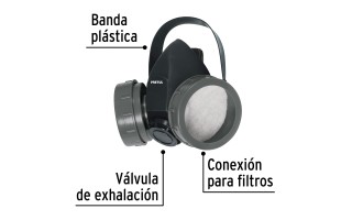 Respirador Reutilizable Pretul 23391 (no incluye cartuchos) Respirador Reutilizable Pretul 23391 (no incluye cartuchos)