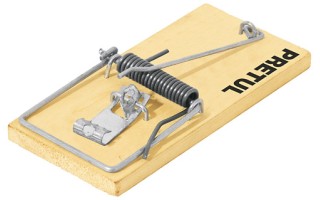 Trampa para Ratón Pretul 23709 Madera 4" x2u