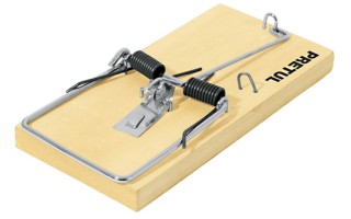 Trampa para Ratón Pretul 23710 Madera 7"