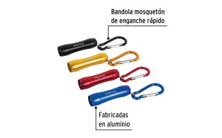Linterna de Aluminio Pretul 26003 Tipo Llavero 3 Pilas Linterna de Aluminio Pretul 26003 Tipo Llavero 3 Pilas