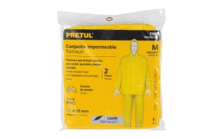 Traje Impermeable Truper 27094 PVC M Ligero Traje Impermeable Truper 27094 PVC M Ligero