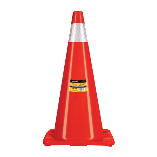 Cono de Precaución Pretul 28254 70cm Naranja Reflectivo