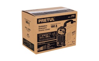 Soldador Inverter Pretul 29960 Electrodo y TIG 160AMP Soldador Inverter Pretul 29960 Electrodo y TIG 160AMP