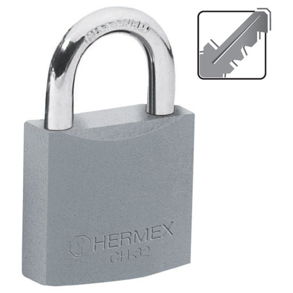 Candado Hermex 43791 Hierro Standard 32mm