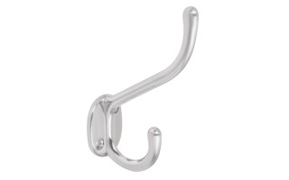 Gancho Multiusos Hermex 43912 11cm Cromo Mate Gancho Multiusos Hermex 43912 11cm Cromo Mate