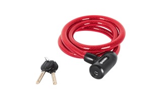 Candado con Cabo de Acero Hermex 43920 15mm 1,2m