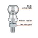 Bola de Remolque Fiero 44441 1.7/8" 910kg