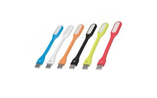 Lámpara LED USB Volteck 46865 1W Flexible 17cm Lámpara LED USB Volteck 46865 1W Flexible 17cm