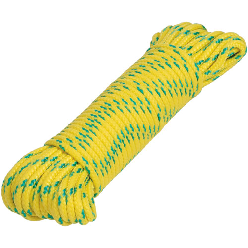 Cuerda Trenzada Fiero 47807 110kgf 4mm x15m Amarillo