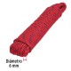 Cuerda Trenzada Fiero 47809 200kgf 6mm x15m Rojo