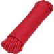 Cuerda Trenzada Fiero 47814 200kgf 6mm x30m Rojo