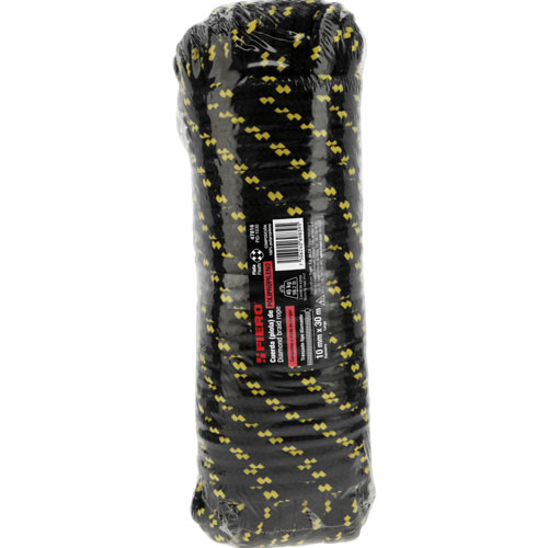 Cuerda Trenzada Fiero 47816 300kgf 10mm x30m Negro