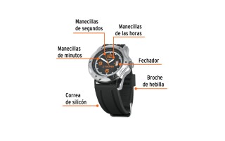 Reloj de Pulsera Truper 60070 Analógico Reloj de Pulsera Truper 60070 Analógico