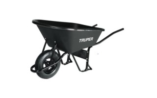 Carretilla Truper 11777 120L 530kg Rueda Inflable Carretilla Truper 11777 120L 530kg Rueda Inflable