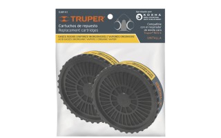 Cartucho Filtro Truper 13734 Vapores Inorgánicos 2u
