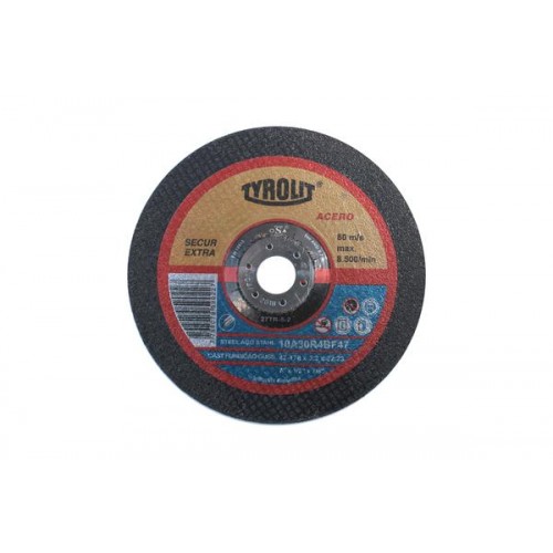 Disco de Corte Metal Tyrolit 27TR 115mm x 3,2mm