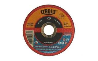 Disco de Corte Acero Inox. Tyrolit 41F 115mm x 1,6mm Disco de Corte Acero Inox. Tyrolit 41F 115mm x 1,6mm