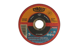 Disco de Corte Metal Tyrolit 41F 180mm x 1,6mm Disco de Corte Metal Tyrolit 41F 180mm x 1,6mm