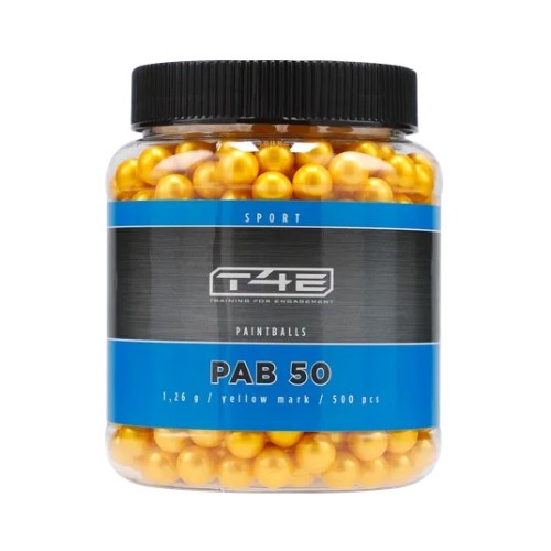 Balines de Pintura Umarex T4E PAB50 12,7mm 500u Balines de Pintura Umarex T4E PAB50 12,7mm 500u