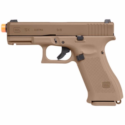 Pistola de CO2 Glock 19X Coyote 6mm
