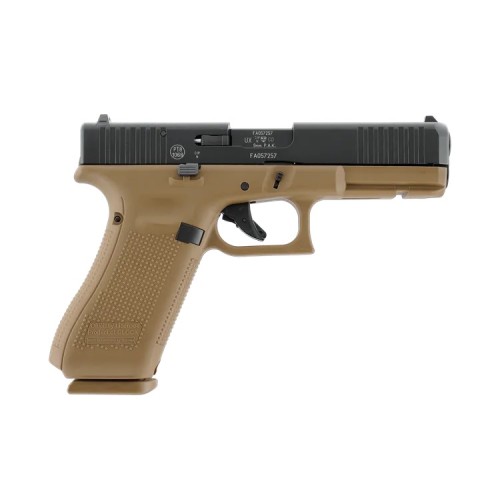 Pistola de Fogueo Glock 17 Gen5 Coyote 9mm