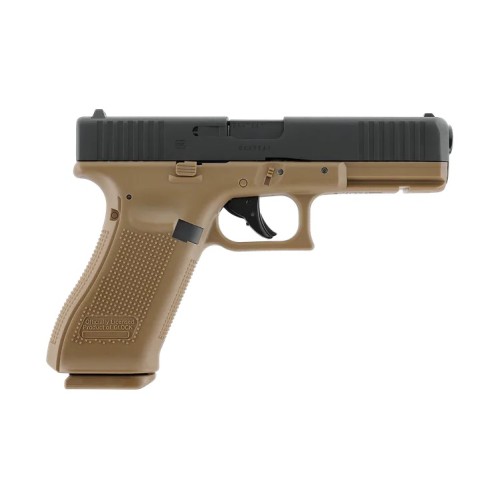 Pistola de CO2 Glock 17 Gen5 Coyote 4,5mm