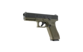 Pistola de CO2 Glock 17 Gen5 Verde 4,5mm Pistola de CO2 Glock 17 Gen5 Verde 4,5mm
