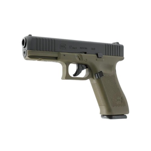 Pistola de CO2 Glock 17 Gen5 Verde 4,5mm