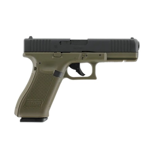 Pistola de CO2 Glock 17 Gen5 Verde 4,5mm