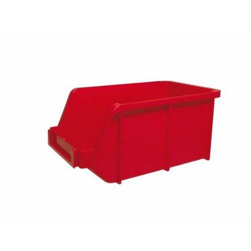 Bandeja Plastica Surtek 125215 368x215x177mm Rojo