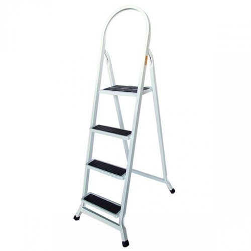 Escalera Tijera Utilaço UDM0428 Acero 4pel. 138cm