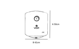 Termocalefon VCP VCC000356 Vertical 30L 1500W Termocalefon VCP VCC000356 Vertical 30L 1500W