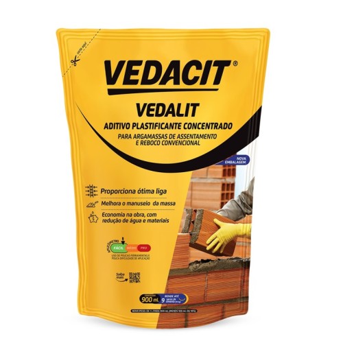 Aditivo Plastificante Vedacit Vedalit 2001 1L