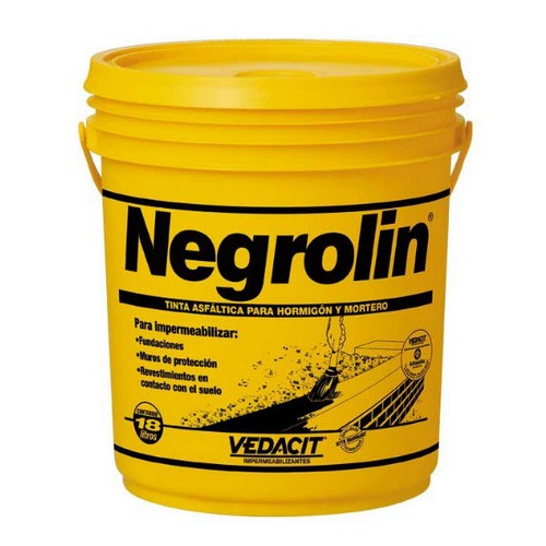 Pintura Asfaltica Vedacit Negrolin 18L