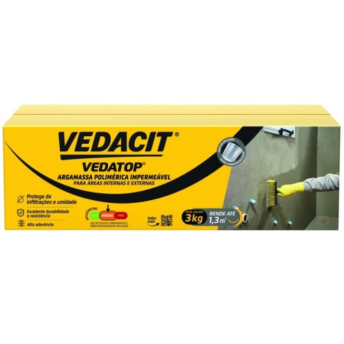 Impermeabilizante Vedacit Vedatop 404 3kg