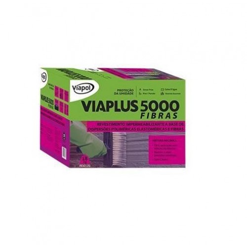 Impermeabilizante Fibrado Viapol Viaplus 5000 18kg