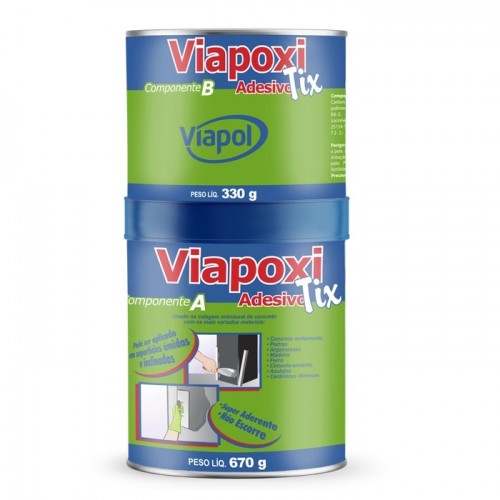 Adhesivo Epoxi Viapol Viapoxi 1kg