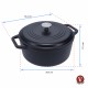 Horno Holandés de Hierro Fundido Victoria 8965 28cm 6,6L Horno Holandés de Hierro Fundido Victoria 8965 28cm 6,6L