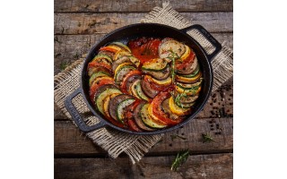 Sarten de Hierro Fundido Victoria 7044 25cm Doble Asa