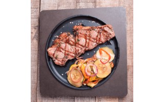 Bandeja de Hierro Fundido Victoria 34047 20cm Negro