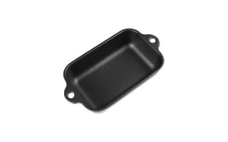 Bandeja Lasagna Victoria 228 Esmaltada Negro Mate Bandeja Lasagna Victoria 228 Esmaltada Negro Mate